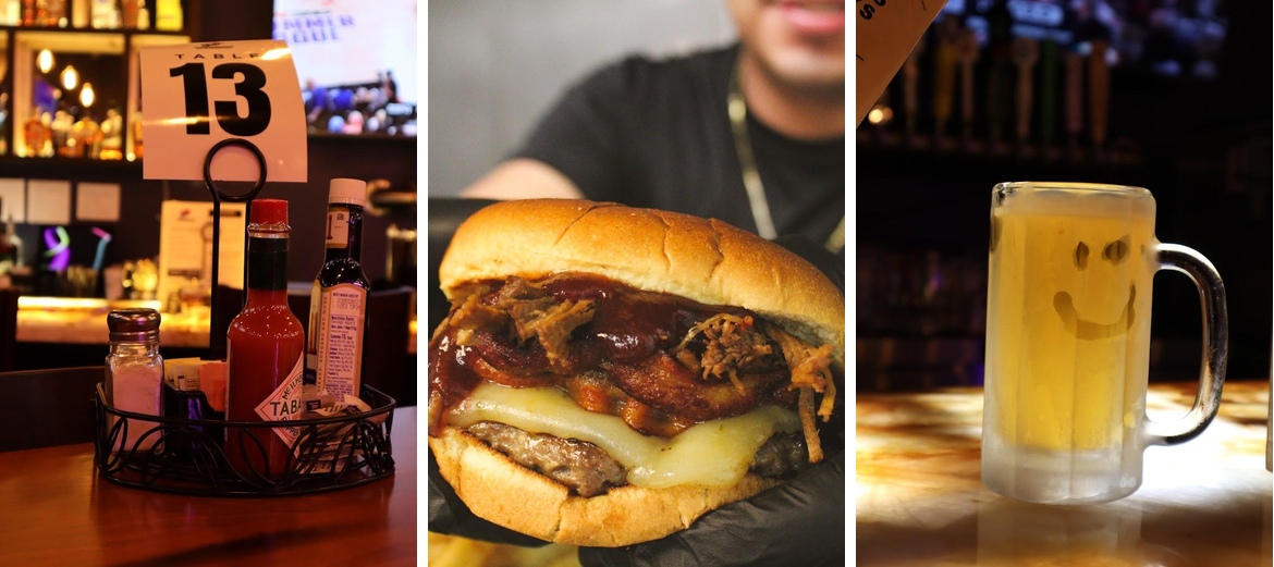 Restaurant Raging bull Sports Bar Menu